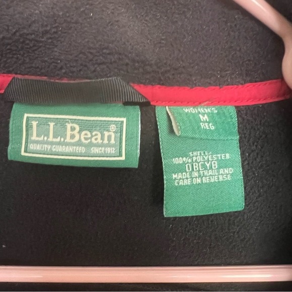 VTG L.L. Bean 2 in 1 Jacket/Coat Red SZ M Outdoors Gorpcore Cabincore Preppy - Picture 12 of 13